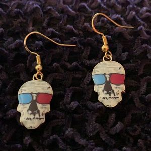 🖤🖤🖤Halloween Sugar Skull Earrings